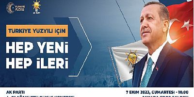 AK PARTİDE KONGRE HEYECANI BAŞLADI.