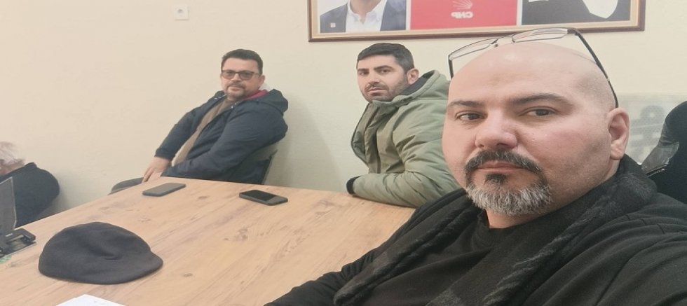 CHP KARAHALLI İLÇE BAŞKANI GÖREVDEN ALINDI.