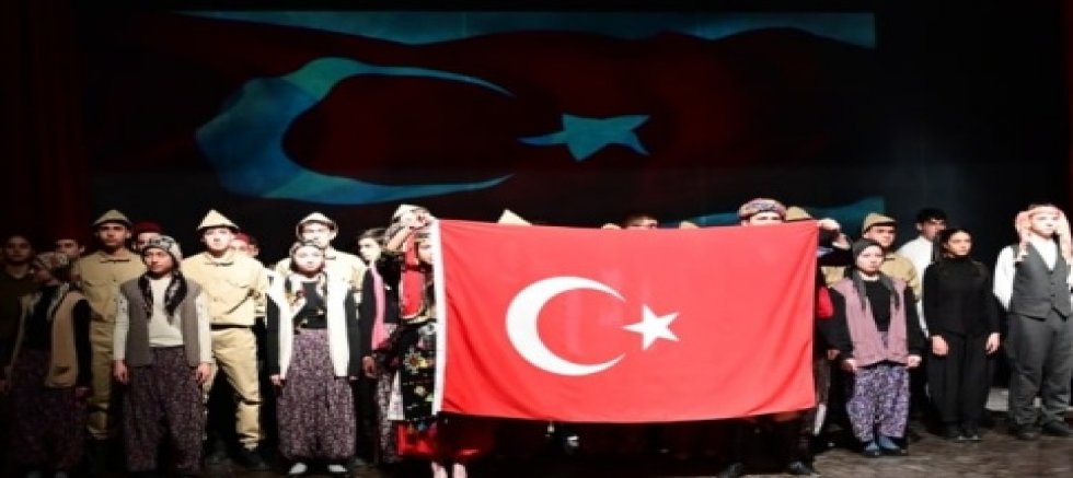 İSTİKLAL MARŞI VE M.AKİF ERSOY'U ANMA PROGRAMI DÜZENLENDİ