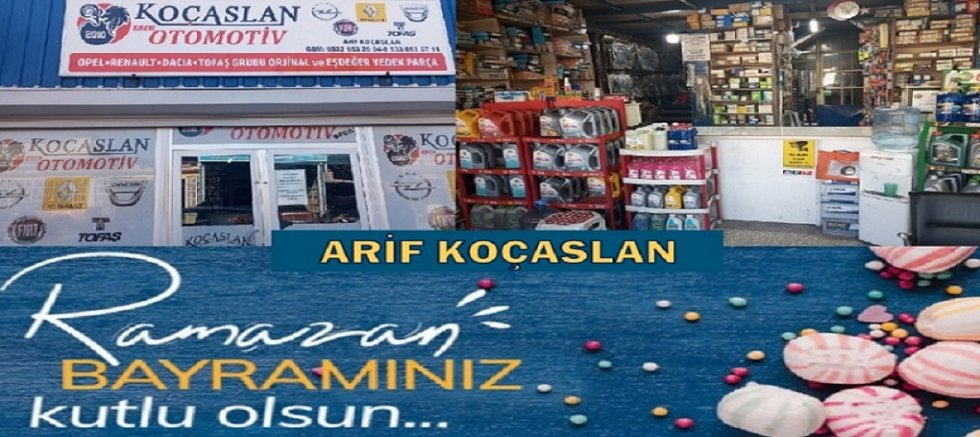KOÇASLAN OTOMOTİV ARİF KOÇASLAN'IN BAYRAM MESAJI