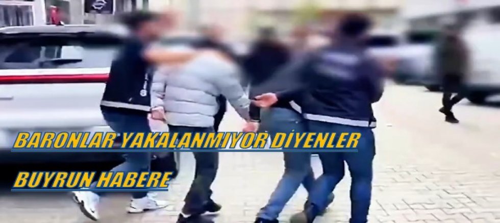 OPERASYONLAR DA ELE GEÇİRİLEN UYUŞTURUCULAR DUDAK UÇUKLATTI.
