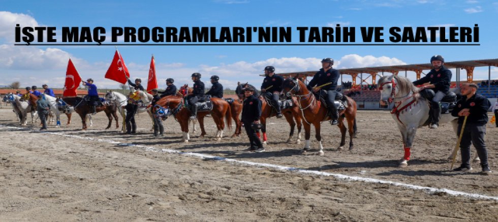 UŞAK BELEDİYESİ'NİN DÜZENLEDİĞİ ATLI CİRİT TURNUVASI BAŞLADI.