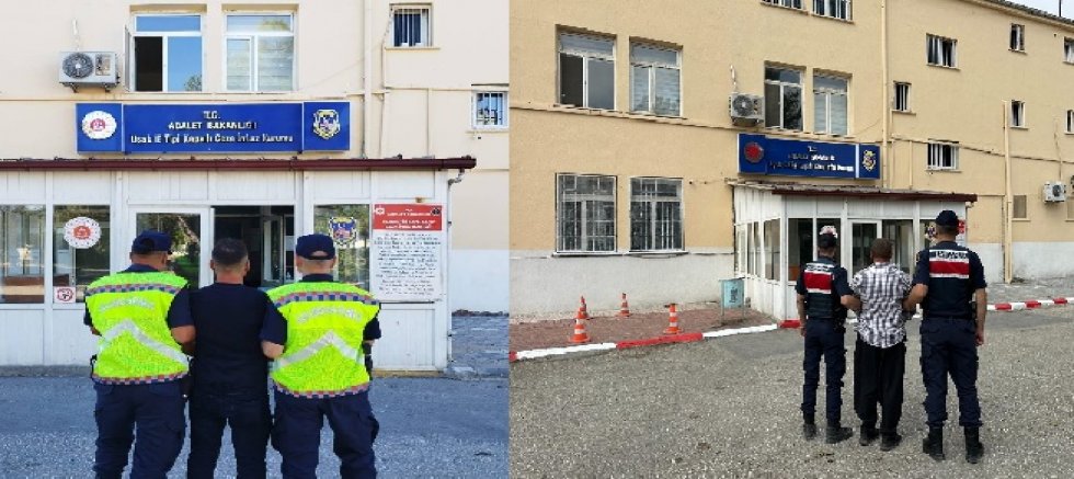 UŞAK'TA ARAMA EMRİ BULUNAN 70 ŞAHIS YAKALANDI.
