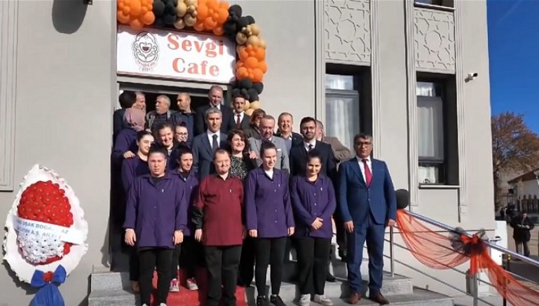 SEVGİ-ENGELSİZ KAFE HİZMETE GİRDİ.