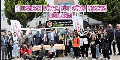 1 HAZİRAN DÜNYA SÜT GÜNÜ KUTLANDI