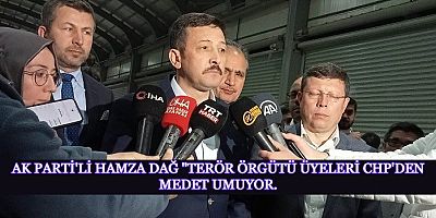 Ak Parti Genel Başkan Yardımcısı Dağ Chp'yi Eleştirdi.