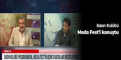 Basın Kulübü Programın'da Moda Fest Konuşuldu.