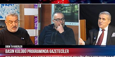 BERBERLER ODASI BAŞKANI MI HAKLI ? BELEDİYE Mİ ? BASIN KULÜBÜ PROGRAMINDA TARTIŞILDI.
