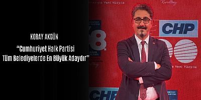 CHP UŞAK ESKİ İL BAŞKANI AKGÜN İDDİALI KONUŞTU.