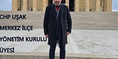 CHP UŞAK MERKEZ İLÇE YÖNETİM KURULU ÜYESİ ALAETTİN GEDİK'İN BAYRAM MESAJI