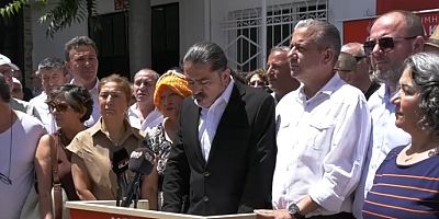 ESKİ CHP LİLER BUGÜN BASIN AÇIKLAMASI YAPTI.