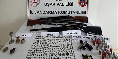 EŞME'DE KAÇAKÇILIK OPERASYONU