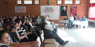 EŞME'DE KIŞLADAĞ KAPATILSIN KONULU PANEL DÜZENLENDİ