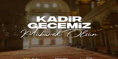 İYİ Parti Uşak İl Başkanı Ayşegül Sözver Obalı Kandil Mesajı Yayınladı.