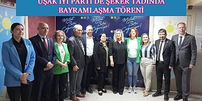 İYİ Partililerin Bayramlaşma Töreni Neşe İçinde Geçti