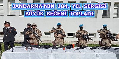 JANDARMA 184. YIL SERGİSİ DÜZENLEDİ