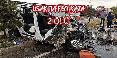KARŞI ŞERİDE GEÇEN ARAÇ TIR'A ÇARPTI