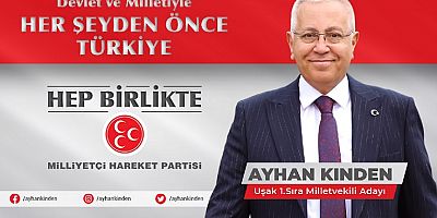 MHP Uşak Milletvekili Adayı Ayhan Kınden'den Ramazan Bayramı Mesajı