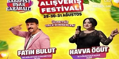 MİSİAD TARAFIN'DAN KARAHALLI'DA DÜZENLENEN FESTİVAL BÜYÜK BİR COŞKUYLA DEVAM EDİYOR.