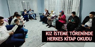 OKUMAYANA KIZ YOK DEDİLER DAMAT ALDI KİTABI ELİNE 