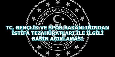 T.C. Gençlik Ve Spor Bakanlığından Basın Açıklaması