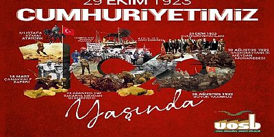 UOSB CUMHURİYET BAYRAMI MESAJI