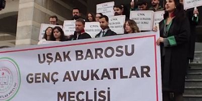 UŞAK BAROSUN'DAN BASIN AÇIKLAMASI