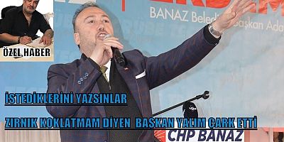 UŞAK BELEDİYE BAŞKANI ÖZKAN YALIM YEREL MEDYA KARŞISINDA PES ETTİ.