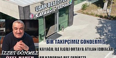 UŞAK BELEDİYESİNE BAĞLI İŞLETMELER ÇİFTLİĞE DÖNMÜŞ.