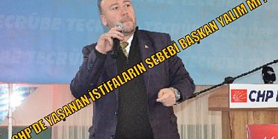 UŞAK CHP TEŞKİLATINDA ÜYE İSTİFALARI DEVAM EDİYOR.