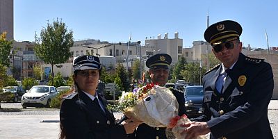 UŞAK İL EMNİYET MÜDÜRÜ TANER ÇİFTÇİ GÖREVE BAŞLADI.