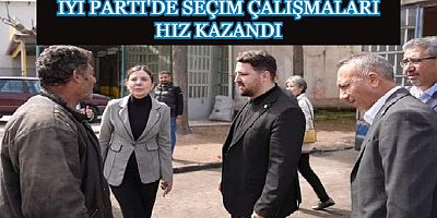 Uşak İyi Parti Gece Gündüz Çalışıyor.