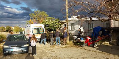 UŞAK'TA 1 KİŞİ EVİNDE ÖLÜ BULUNDU.