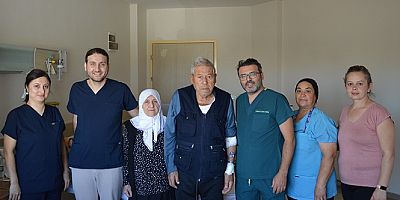 UŞAK'TA AMELİYATSIZ AORT KALP KAPAK DEĞİŞİMİ BAŞARIYLA GERÇEKLEŞTİRİLDİ.