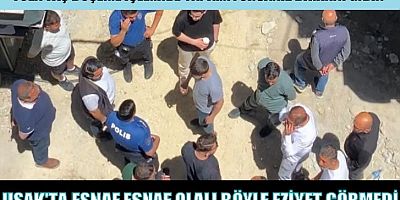UŞAK'TA ESNAFIN CANINA TAK DEDİ, BELEDİYE'DE GÖREVLİ MÜHENDİSİ DÖVDÜ.
