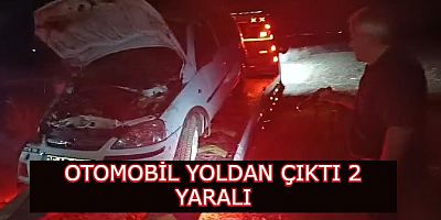 UŞAK'TA KAZA 2 YARALI