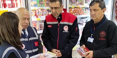 UŞAK'TA MARKETLERE BÜYÜK DENETİM