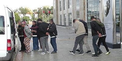 UŞAK'TA NARKOTİK OPERASYONU 7 TUTUKLAMA.