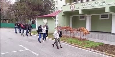 UŞAK'TA TEFECİLİK OPERASYONU  5 ŞÜPHELİ GÖZALTINDA