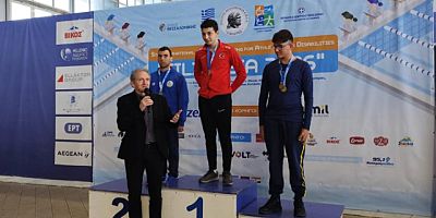 UŞAKLI SPORCU SELANİK'TEN 5 MADALYA İLE DÖNDÜ