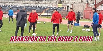 Uşakspor Geçen Haftayı Telafi Etmek İstiyor.