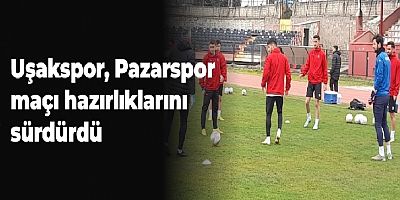Uşakspor Pazarspor'a Bileniyor.