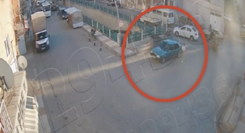 UŞAK'TA ARABA ÇALAN KADIN TUTUKLANDI.