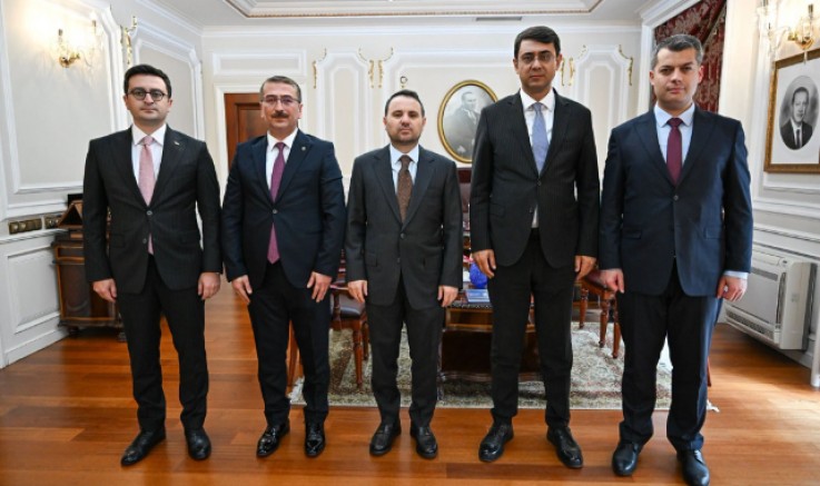 UŞAK VALİSİ DR. SERDAR KARTAL ADALET BAKANINI ZİYARET ETTİ.