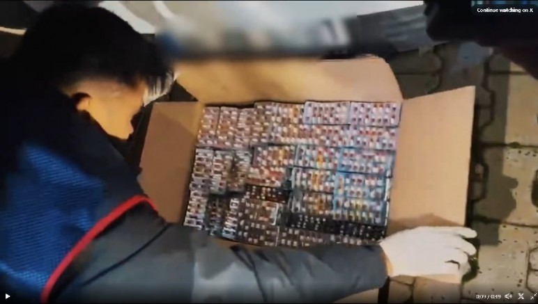 UŞAK VE 23 İL'DE 6 MİLYON UYUŞTURUCU HAP ELE GEÇİRİLDİ.